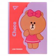 Органайзер А4 з клапаном на липучці Line Friends. Choco YES