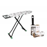 Гладильная доска Dogrular 36х112 см моноблок + Набор для чистки одежды