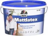 Фарба латексна водоемульсійна Dufa Mattlatex D100 мат білий 7 кг