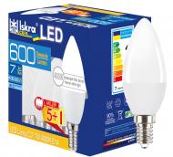 Лампа світлодіодна Іскра 7 Вт C37 E14 230 В 4000 К