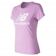 Футболка New Balance ESS. STACKED LOGO WT91546DVG р.L бузковий