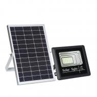 Прожектор Іскра на на солнечной батарееLED FL Solar 10W 6500K 10 Вт IP65 черный