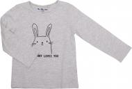 Футболка для дівчинки 5.10.15. 3H3922 р.122 сірий меланж