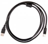 Кабель CHARMOUNT USB type A – USB type B 2 м черный (80020)