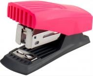 Степлер Shell пласт., №24/6, 12 арк., розовый Axent