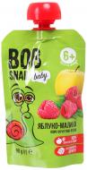 Пюре Baby Bob Snail Яблуко-Малина для дітей від 6 місяців 90 г