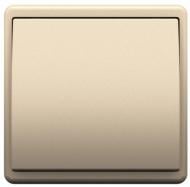 Выключатель одноклавишный Apolo без подсветки шампань 50151 TCH