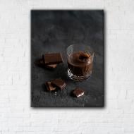 Постер Coffee with Chocolate 50x65 см Brushme