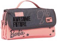 Пенал школьный PH-2-2 Barbie 533046 YES розовый с серым Пенал школьный PH-2-2 Barbie 533046 YES розовый с серым