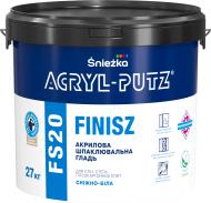 Шпаклевка Sniezka ACRYL-PUTZ FS20 27 кг