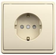 Розетка оконечная с заземлением Efapel Apolo IP20 слоновая кость 50131 TMF