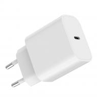 Зарядное устройство Gembird TA-UC-PD20-01-W, 1 Type-C (PD20Вт)