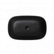 Умывальник Helmken 39360001 прямоугольный 60 см, черный цвет
