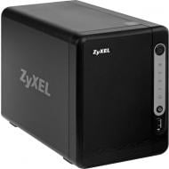 Мережеве сховище на 2 диски 1xLAN GE 2xUSB3.0 1xUSB2.0 Zyxel NAS326-EU0101F