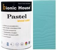 Фарба Bionic House покривна Pastel Wood Color Р216 бірюза шовковистий глянець 0,8 л