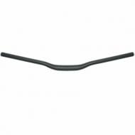 Кермо AL 31.8мм L680мм rise: 20-30 mm вигин 9° YL-004 чорний