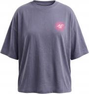 Футболка 4F TSHIRT F4094 4FJWSS27TTSHF4094-33S р.134-140 блакитний Футболка 4F TSHIRT F4094 4FJWSS27TTSHF4094-33S р.134-140 блакитний