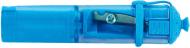 Точилка - колпачок косметическая, с контейнером, пластиковая Cap cosmetics, 8 мм. голубой KUM