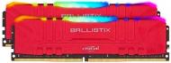 Оперативная память Micron DDR4 SDRAM 32 GB (2x16GB) 3000 MHz (BL2K16G30C15U4RL) Ballistix RGB Red