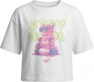 Футболка 4F TSHIRT F4096 4FJWSS27TTSHF4096-10S р.140 белый Футболка 4F TSHIRT F4096 4FJWSS27TTSHF4096-10S р.140 белый