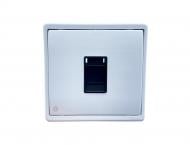 Розетка компьютерная оконечная с заземлением Efapel Apolo IP20 белый 50453 TBR