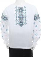 Вышиванка Эдельвика р.134 голубой 550-18/09