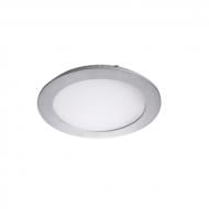 Світильник точковий Kanlux ROUNDA V2LED12W-NW-SR 12 Вт 4000 К старе срібло 28930