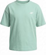Футболка 4F TSHIRT F4089 4FJWSS27TTSHF4089-47S р.140 зеленый
