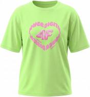 Футболка 4F TSHIRT F4098 4FJWSS27TTSHF4098-45S р.140 зеленый