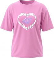 Футболка 4F TSHIRT F4098 4FJWSS27TTSHF4098-54S р.140 розовый Футболка 4F TSHIRT F4098 4FJWSS27TTSHF4098-54S р.140 розовый