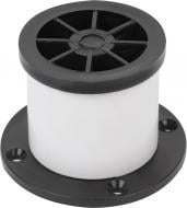 Меблева ніжка DC OLS D-50 мм H-50 мм білий матовий