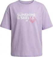 Футболка 4F TSHIRT F4100 4FJWSS27TTSHF4100-52S р.140 фиолетовый