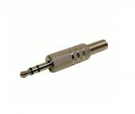 Штекер Profix 3,5 мм стерео хром 1-1018-У