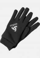 Варежки Odlo STRETCHFLEECE LINER Gloves full finger 762700-15000 р.M черный