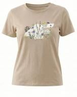 Футболка 4F TSHIRT F4043 4FWSS27TTSHF4043-12S р.S бежевый