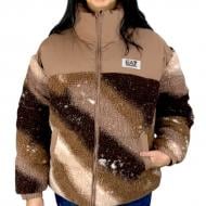 Куртка женская зимняя EA7 CONTEMPORARY SPORT W MEDIUM PADDED JACKET 7W000412-AF16077-F6114 р.S коричневая