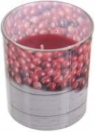 Свеча ароматическая в стекле Клюква Bolsius