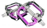 Педалі BC-PD207 AL пром. Підшипник. чорно-фіолетовий