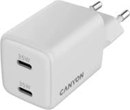 Зарядний пристрій Canyon CU35CC GaN PD 35W White (CNS-CUW35CC)