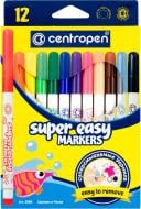 Набор фломастеров 2580 SUPER EASY, 12 шт. Centropen