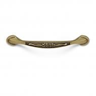 Меблева ручка скоба MVM 128 мм D-1013-128 SMAB матова антична бронза