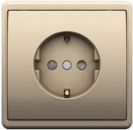 Розетка кінцева із заземленням Efapel Apolo IP20 шампань 50131 TCH
