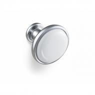 Мебельная ручка кнопка MVM D-1016-37 CP полированный хром