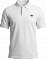 Поло 4F POLO SHIRT M0907 4FJWMM00TPTSM0907-10S р.140 белый