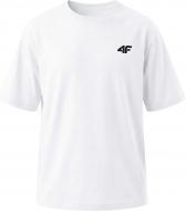 Футболка 4F TSHIRT M4009 4FJWMM00TTSHM4009-10S р.140 белый Футболка 4F TSHIRT M4009 4FJWMM00TTSHM4009-10S р.140 белый