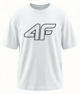 Футболка 4F TSHIRT M4010 4FJWMM00TTSHM4010-10S р.140 белый