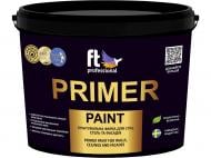 Грунтовочная краска водоэмульсионная FT Professional PRIMER PAINT глубокий мат белая 3 л