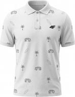 Поло 4F POLO SHIRT M0917 4FJWSS27TPTSM0917-10A р.140 белый Поло 4F POLO SHIRT M0917 4FJWSS27TPTSM0917-10A р.140 белый