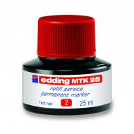 Чернила Permanent 25 мл красный e-mtk25/02 Edding 1 шт.