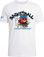 Футболка 4F TSHIRT M4117 4FJWSS27TTSHM4117-10S р.140 белый